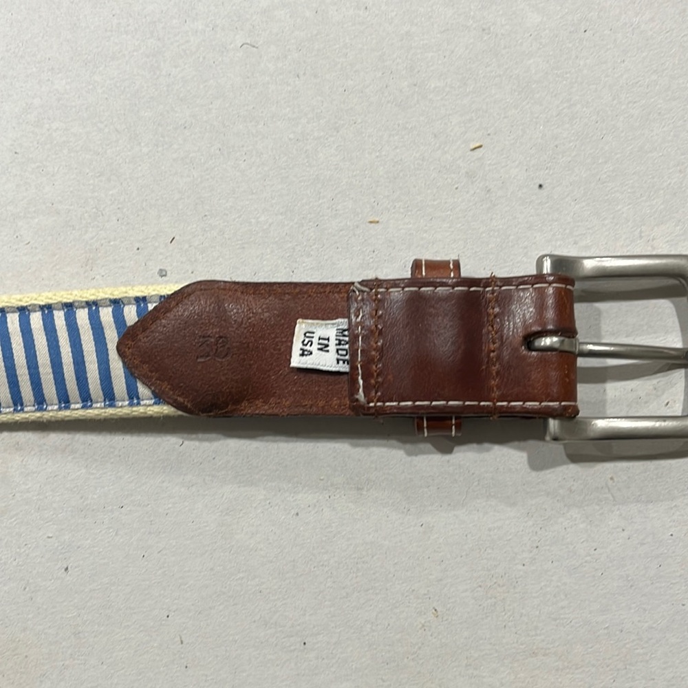American flag golf belt